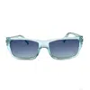 Alain Mikli Green A0641 Rectangular Sunglasses In Multi