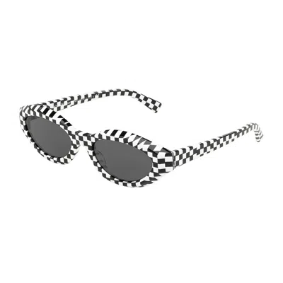 Alain Mikli Multicolor 5038 Bold Cat-eye Sunglasses In Gray