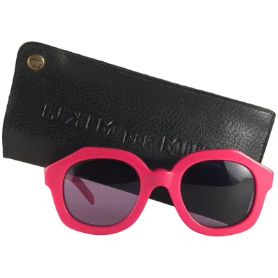 Pre-owned Alain Mikli New Vintage  Candy Red 089511 Made In France Sunglasses 1980's