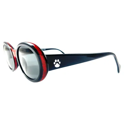 Pre-owned Alain Mikli New Vintage  For 101 Dalmatians D303 France Sunglasses 1980's In Black