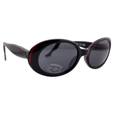 Pre-owned Alain Mikli New Vintage  For Barbie B401 France Sunglasses 1980's In Black