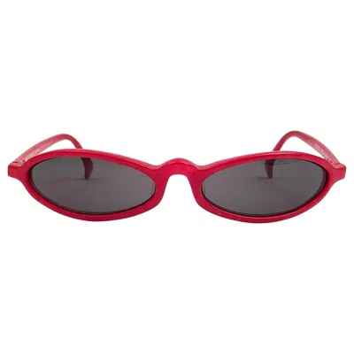 Pre-owned Alain Mikli New Vintage Rare  3193 Candy Red France Sunglasses 1990