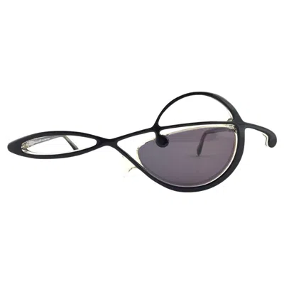 Pre-owned Alain Mikli New Vintage Ultra Rare  " Cle De Sol " Andy Warhol 1984 Sunglasses In Gray