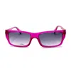Alain Mikli Purple A0641 Bold Rectangular Sunglasses In Purple