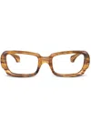 Alain Mikli Rectangle-frame Sunglasses In Brown
