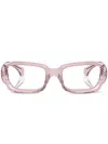 Alain Mikli Rectangle-frame Sunglasses In Pink