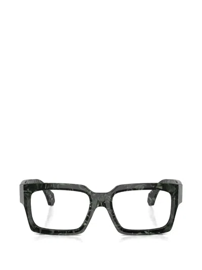 Alain Mikli Rectangle-frame Glasses In Green