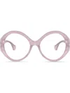 Alain Mikli Round-frame Glasses In Pink