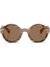 Alain Mikli Unisex Sunglass A05505 In Brown