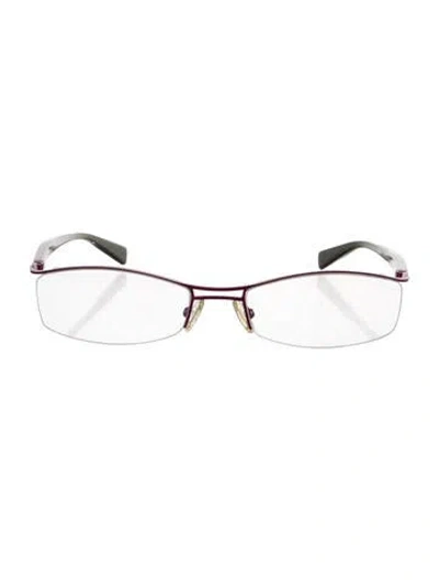 Pre-owned Alain Mikli Square Eyeglasses In Multi