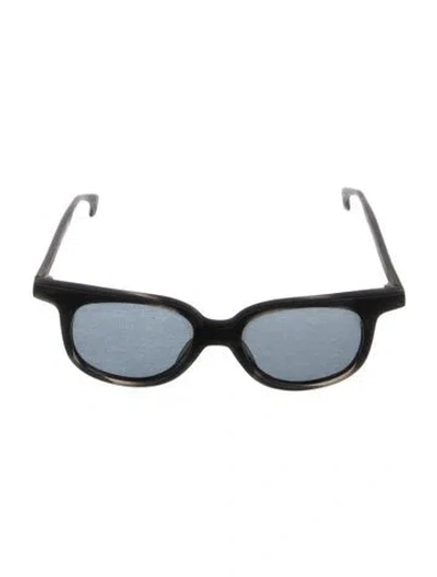 Pre-owned Alain Mikli Square Tinted Sunglasses In Gray