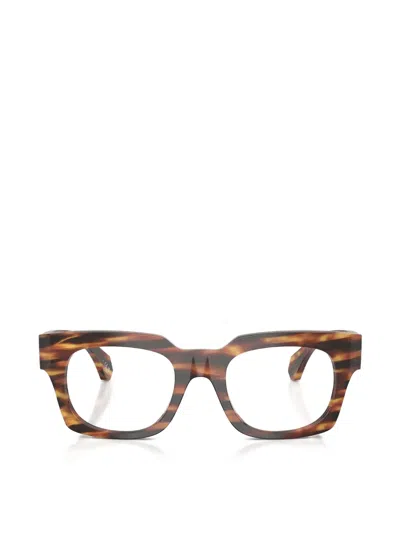 Alain Mikli Square-frame Glasses In Brown