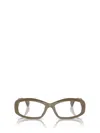 Alain Mikli Rectangle-frame Sunglasses In Gold