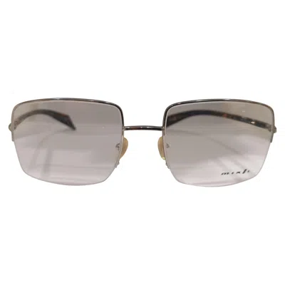 Pre-owned Alain Mikli Vintage 1990s Unisex Frames Glasses In Excellent Condition In Gray