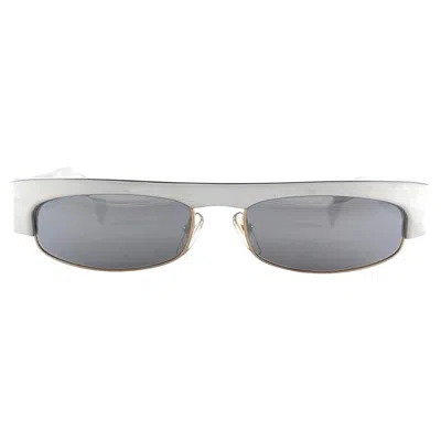 Pre-owned Alain Mikli Vintage Rare Atelier Mikli Sleek France Sunglasses 1990's In Gray