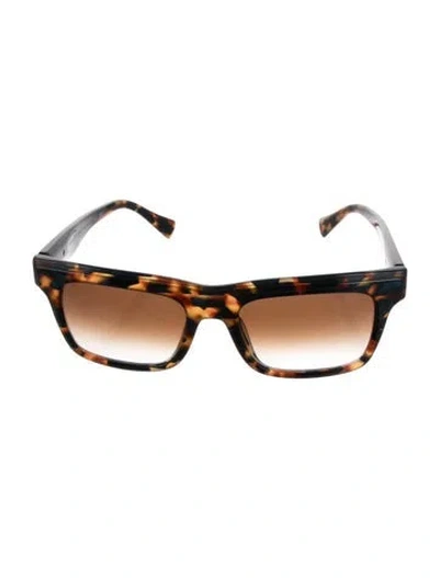 Pre-owned Alain Mikli Wayfarer Gradient Sunglasses In Neutral