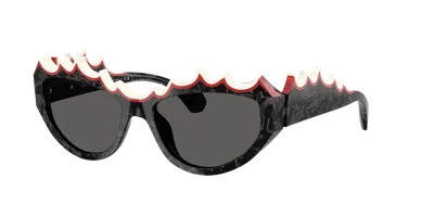 Alain Mikli Woman Sunglass A05514 In Dark Grey