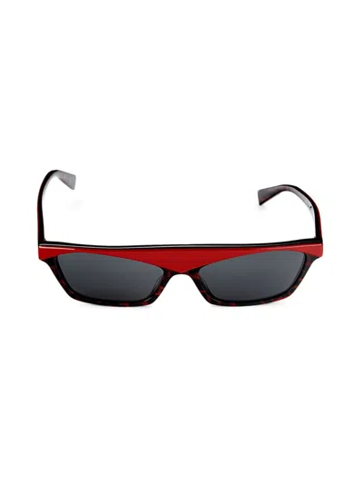Alain Mikli Women's 58mm Rectangle Sunglasses In Red
