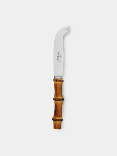 Alain Saint-joanis Bamboo Cheese Knife In Multi