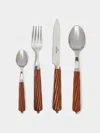 Alain Saint-joanis Oregon Rosewood Dinner Cutlery (set Of 4)