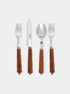 Alain Saint-joanis Oregon Rosewood Starter/dessert Cutlery (set Of 4)