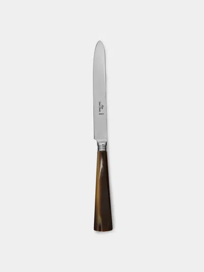 Alain Saint-joanis Tonia Horn Dessert Knife In Multi