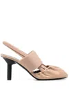 Alainpaul 80mm Merce Mules In Neutrals