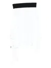 Alainpaul Asymmetric Skirt In White