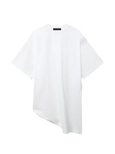 Alainpaul Asymmetric T-shirt In White