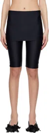 Alainpaul Black Noureev Shorts In Black