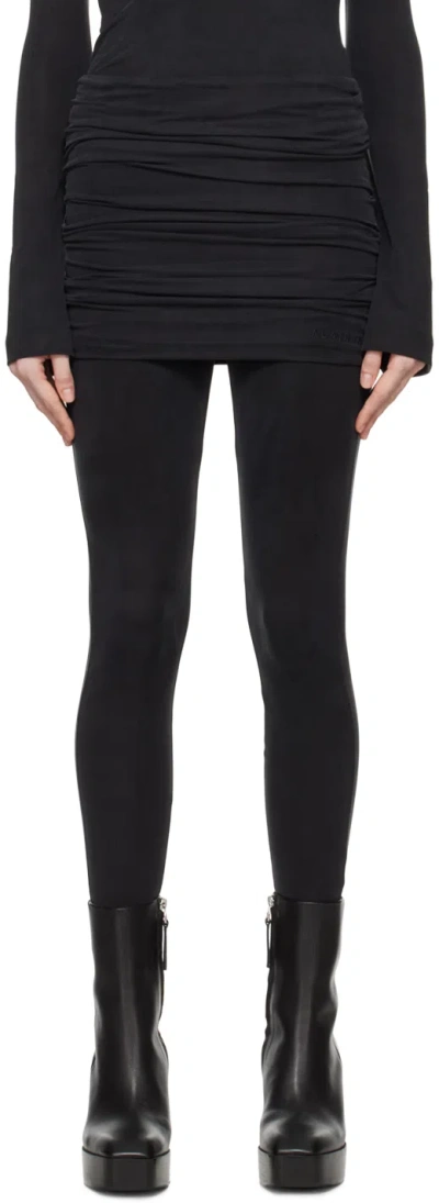 Alainpaul Black Warm-up Leggings