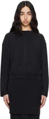 Alainpaul Zip-up Hoodie In Black