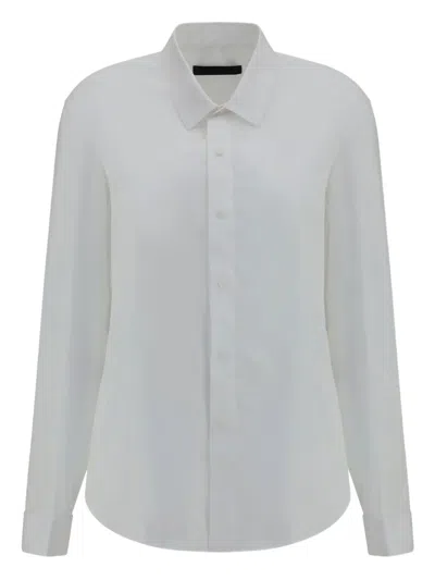 ALAINPAUL BUTTON-UP COTTON SHIRT