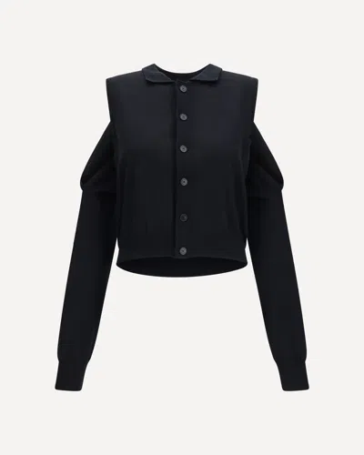 Alainpaul Cardigan Bolero In Black