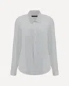 Alainpaul Button-up Cotton Shirt In White