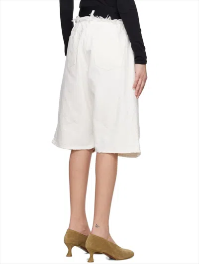 Alainpaul Denim Knee Shorts