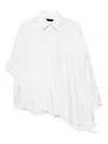 Alainpaul Extended Shirt In Weiss