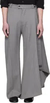 Alainpaul Gray Extended Tailored Trousers
