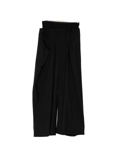 Alainpaul Hanging Tailored Trousers In Black