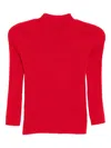 Alainpaul Knitted Top In Red