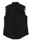 Alainpaul Layered Shirt In Black