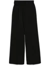 Alainpaul Logo-jacquard Trousers In Black