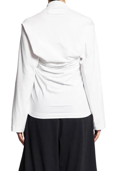 Alainpaul Long Sleeves In White