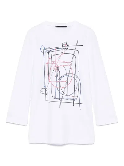 Alainpaul Merce T-shirt In White