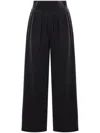 Alainpaul Women Elastic Waist Pant In Black