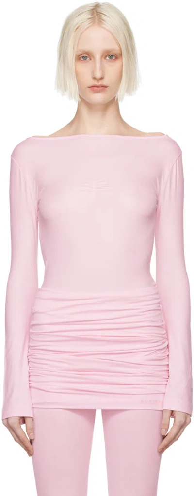 Alainpaul Pink Minimal Justaucorps T-shirt