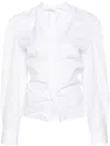 Alainpaul Poplin Shirt In 白色