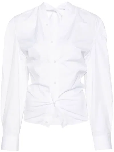 Alainpaul Poplin Shirt In 白色