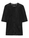 Alainpaul Ribbed-knit Cardigan In Black