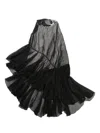 Alainpaul Ruffled Blouse In Black